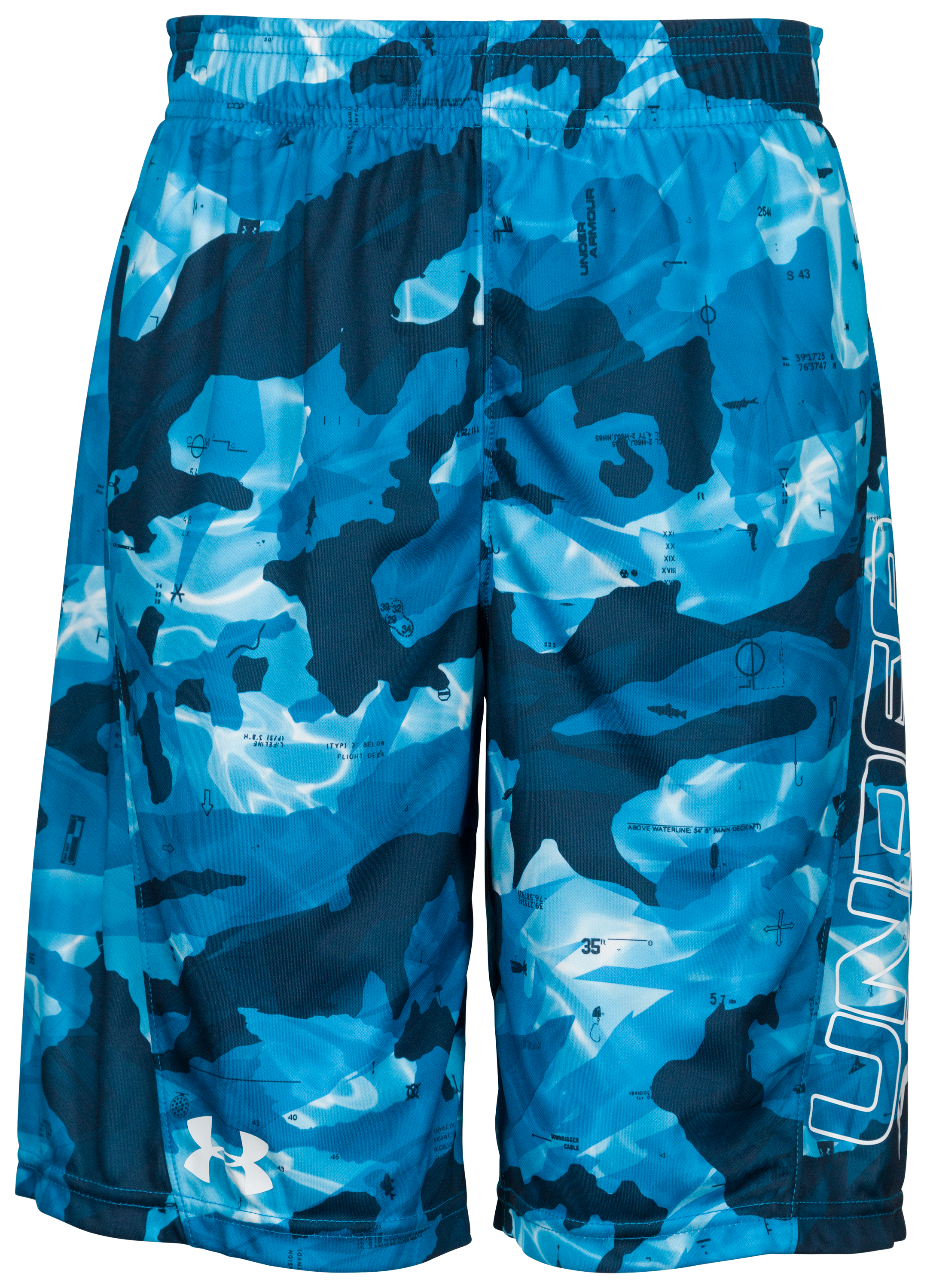 Under Armour Basin Camo Boost Shorts for Toddlers or Kids | Bass Pro Shops